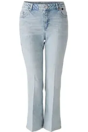 Oui 5-Pocket-Jeans blau 40
