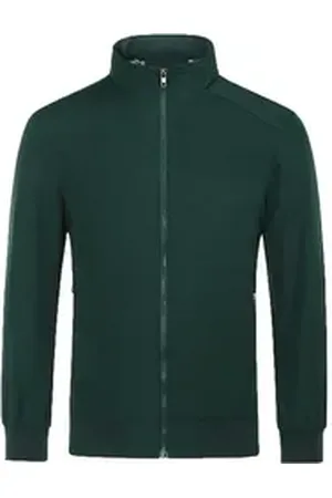 Allthemen Bomberjacke Herren Leichte Jacke mit Stehkragen grün 4XL
