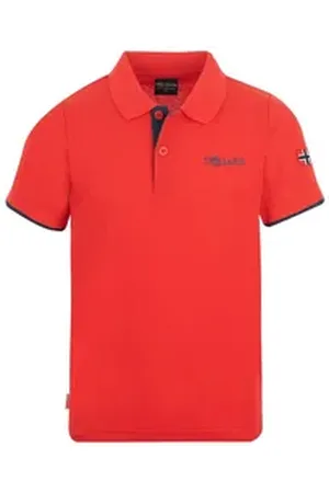 TROLLKIDS Poloshirt Bergen XT blau|rot 116