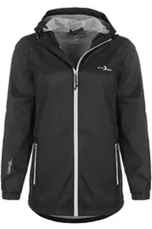 Blue Wave Funktionsjacke Damen Outdoor-Jacke Fabienne - Regenjacke Wander- und Fahrradjacke schwarz 46