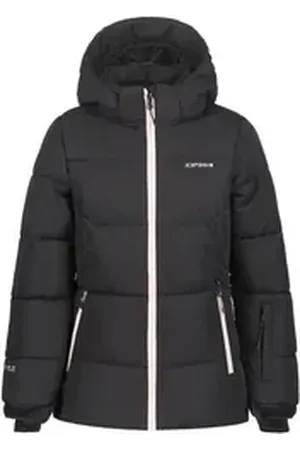 Icepeak Skijacke LORIS JR (1-St) Für Kinder schwarz 152