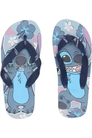 Disney Lilo & Stitch Lilo & Stitch Flip-Flops Badeschlappen für Kinder Coole Schuhe Strand Badeschuh blau 26/27cm