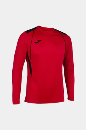 Joma Fußballtrikot Handballtrikot CHAMPIONSHIP VII LONG SLEEVE TRIKOT rot|schwarz XL