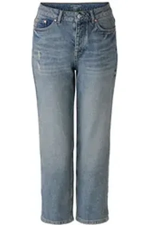 Oui 5-Pocket-Jeans blau 36