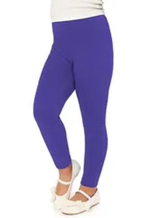 Merry Style Leggings Mädchen Lange Hose Freizeithose mit weitem Bein MS10-130 (1-tlg) aus Viskose, elastischer Bund blau 128
