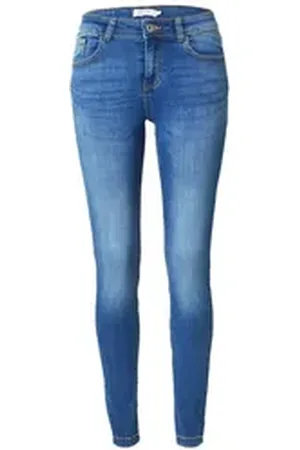 B YOUNG Slim-fit-Jeans Lola Luni (1-tlg) Plain/ohne Details blau 29