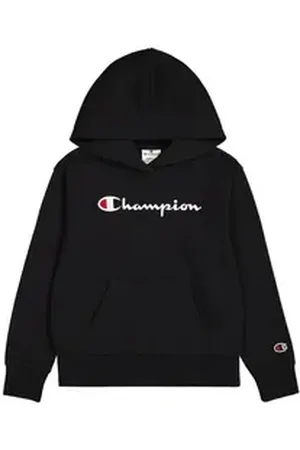 Champion Kapuzensweatshirt für Kinder schwarz S (128/134)