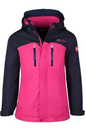 TROLLKIDS 3-in-1-Funktionsjacke Bryggen Wasserdicht blau 92