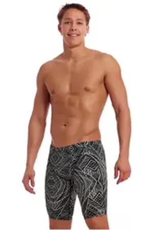 T.U.K. Badehose Space Signals Jammer Badeshorts chlorresistent und schnelltrocknend schwarz 4