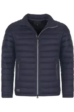 Blue Wave Steppjacke Herren Jacke Ivan gesteppt mit Stehkragen - Leichte Jacke Daunenoptik blau M