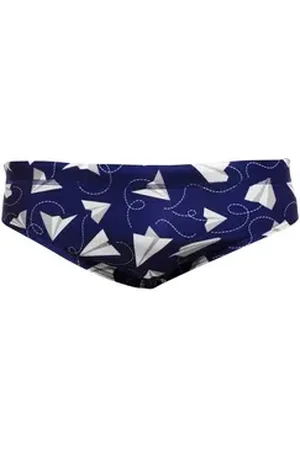 T.U.K. Badehose Paper Plain Badehose blau 3
