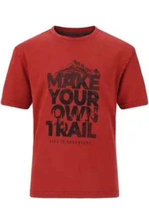 Whistler T-Shirt Hitch aus reiner Baumwolle rot 128