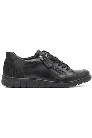 Go Soft Halbschuhe Damen WI23-GHANA-04 Schwarz Schnürschuh schwarz 39 EU