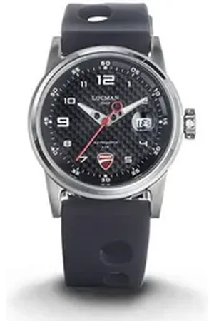 Locman Italy Automatikuhr schwarz