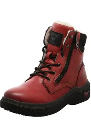 Mustang Schnürboots rot 40 EU