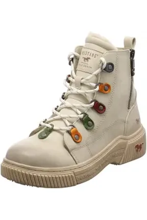 Mustang Schnürboots beige 37 EU