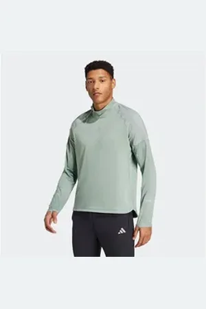 adidas Performance Rollkragenshirt ULT HIVIS 1/2 M grün XXL