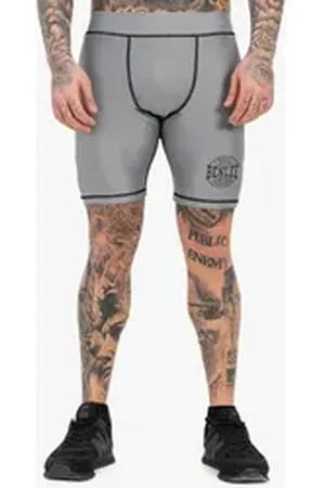 Benlee Rocky Marciano Trainingsanzug Bossburn Funktionsshorts schmale Passform grau L