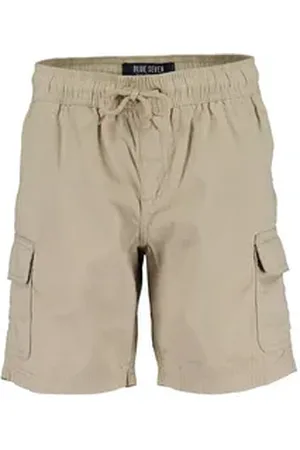 Blue Seven Cargobermudas Jungen Bermuda Shorts Cargobermuda kurze Hose Schlupf kitt (1-tlg) beige 164