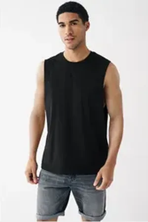 Next Tanktop Abgeschnittenes Trägertop (1-tlg) schwarz M (Normallänge)
