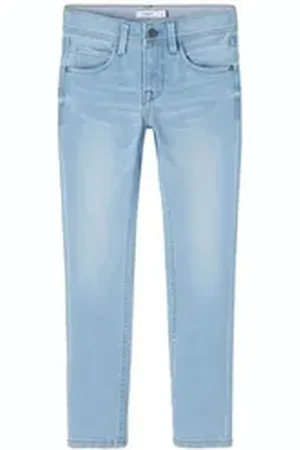 NAME IT Regular-fit-Jeans Slim Fit Denim Jeans NKMSILAS NKMSILAS XSLIM JEANS 2002-TX NOOS blau 110