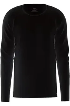 Calida Unterziehshirt Cotton Code Herren (1-St) schwarz S (46/48)