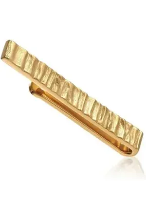 Kuzzoi Krawattennadel Organic Struktur Modisch Trend 925 Silber goldfarben
