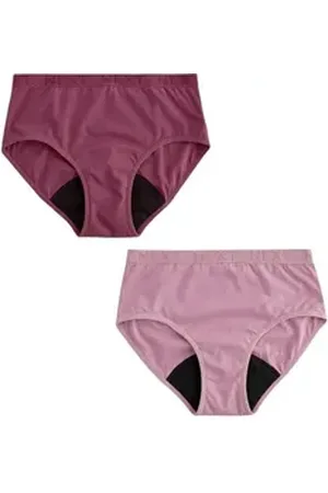 Next Hipster Hygiene-Slip für leichtere Blutung, 2er-Pack (2-St) lila 146-152 (11-12 J.)