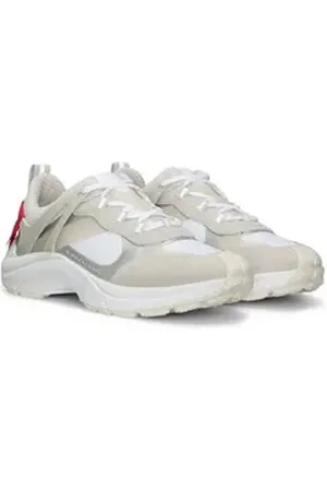 HUGO BOSS Schnürstiefelette weiß 42 EU