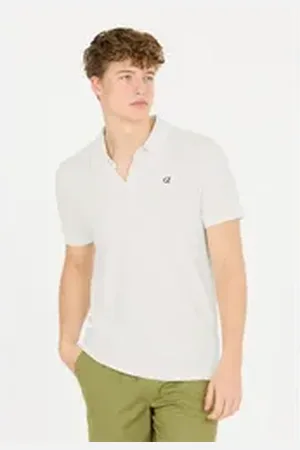 Cruz Langarm-Poloshirt Harrold im klassischen und vielseitigen Look weiß XL
