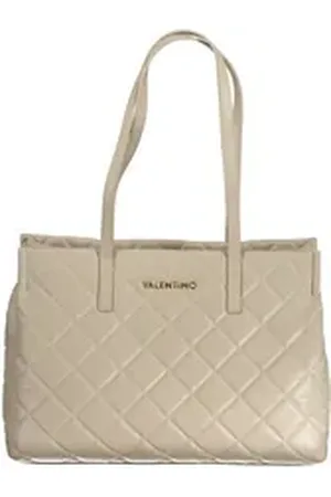 VALENTINO BAGS Umhängetasche, Elegante Damen-Schultertasche in Beige mit Laptop-Fach und Details beige