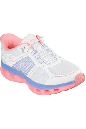 Skechers GO WALK GLIDE-STEP 2.0-ELEKTRA Slip-On Sneaker, Freizeitschuh, Sportschuh mit integrierter Slip-ins Funktion weiß 35 EU