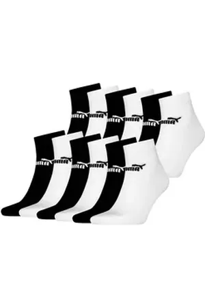 PUMA Socken Elements Quarter Kurzsocken (Set, 6-Paar) kurzer Schaft, Logo schwarz 39/42
