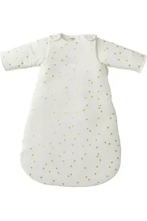 Vertbaudet Babyschlafsack Baby Winterschlafsack GRÜNER WALD Ärmel abnehmbar, Winterschlafsack, 3 TOG grün 85CM