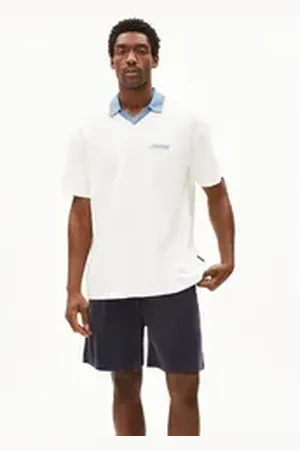Armedangels Poloshirt AADRU RETRO Herren (0-tlg) beige L