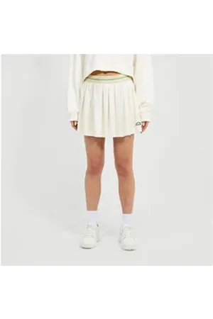 Ellesse Sweatrock Damen Rock Albaro Skirt SGZ21968 weiß 40