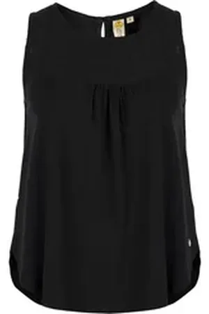 ROADSIGN Tanktop Lace (1, 1-tlg., 1) mit Lochstickerei und Rückenknopf schwarz 2XL