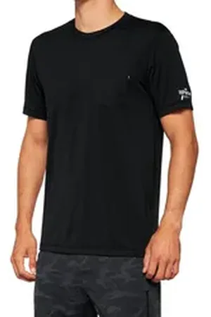 100% T-Shirt Mission Athletic T-Shirt - black (1-tlg) schwarz XXL