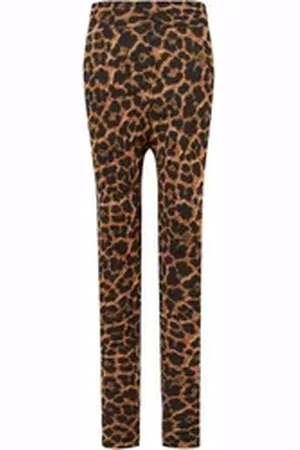 Urban classics Leggings Girls Soft AOP Leggings braun 122/128