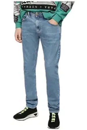 Diesel Skinny-fit-Jeans Thommer 087AR Herren Jeans Hose Regular Slim Skinny blau W29