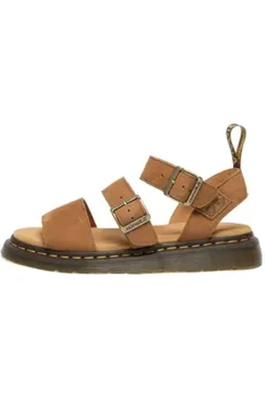 Dr. Martens GRYPHON tumbled nubuck Sandale braun 39 EU
