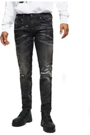 Diesel Sweatjeans Thommer 0098E Herren Jeans Joggjeans Regular Slim Skinny