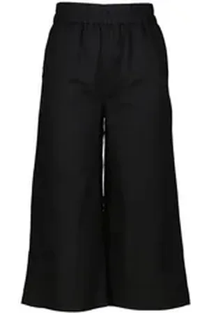 Kate Storm Culotte Damen Culotte aus Leinen und Baumwolle (1-tlg) schwarz L