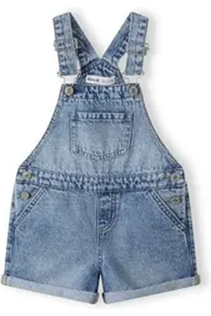 Minoti Latzhose Denim-Latzhosen (2y-14y) blau 146-152cm