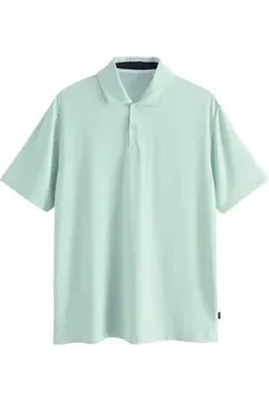 Next Poloshirt Active Golf Mesh-Poloshirt (1-tlg) grün 4XL