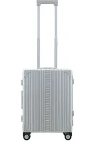 Aleon Handgepäck-Trolley Traveler, 4 Rollen, Aluminium grau