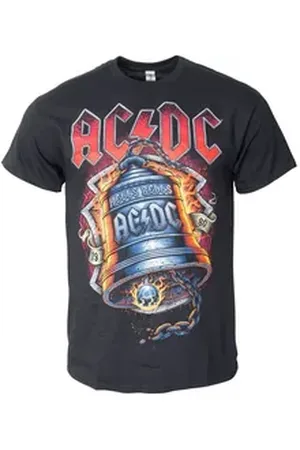 AC/DC T-Shirt Hells Bells Flames schwarz M