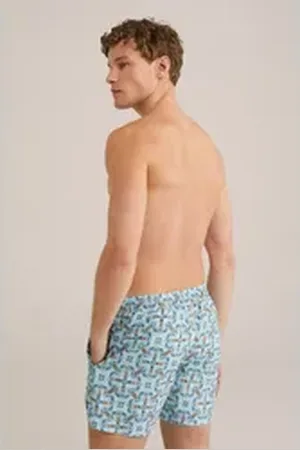 WE Fashion Badehose blau XL