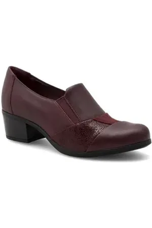 Go Soft Halbschuhe Damen EST-GUSTA-22 Dunkelrot Schnürschuh rot 40 EU
