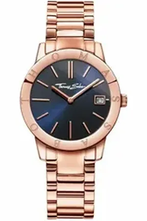 Thomas Sabo Quarzuhr Damenuhr WA0215-265-209-33MM Ø 33 mm Edelstahl Armbanduhr